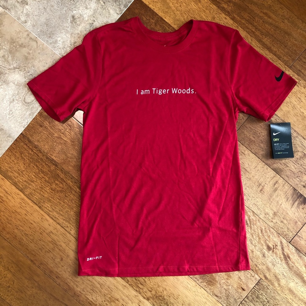 Nike Golf Dri-Fit “I Am Tiger Woods”